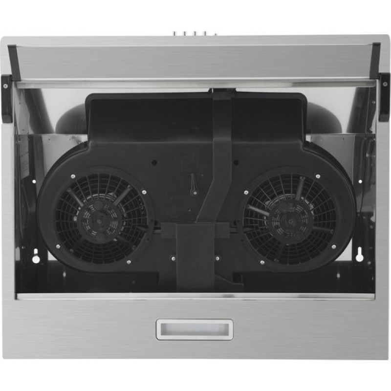 Inventum AKO6012RVS onderbouw afzuigkap 60 cm - Afzuigcapaciteit 326,4 m3/h - Geschikt voor grote keuken - 3 standen - Ledverlichting - Luchtafvoer en recirculatie - RVS