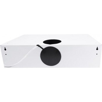 Inventum AKO6012WIT onderbouw afzuigkap 60 cm - Afzuigcapaciteit 326,4 m3/h - Geschikt voor grote keuken - 3 standen - Ledverlichting - Luchtafvoer en recirculatie - Wit