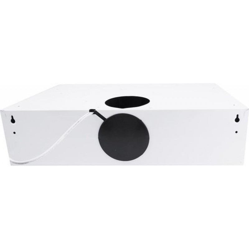 Inventum AKO6012WIT onderbouw afzuigkap 60 cm - Afzuigcapaciteit 326,4 m3/h - Geschikt voor grote keuken - 3 standen - Ledverlichting - Luchtafvoer en recirculatie - Wit