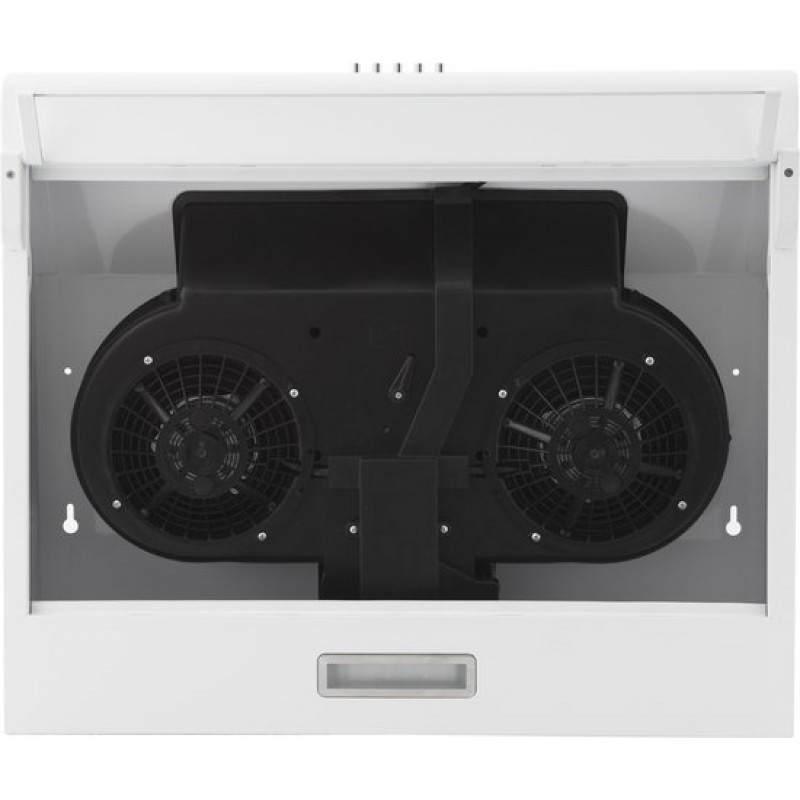 Inventum AKO6012WIT onderbouw afzuigkap 60 cm - Afzuigcapaciteit 326,4 m3/h - Geschikt voor grote keuken - 3 standen - Ledverlichting - Luchtafvoer en recirculatie - Wit