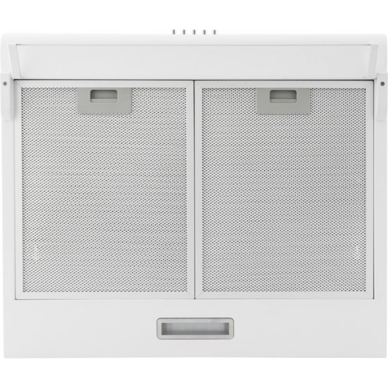Inventum AKO6012WIT onderbouw afzuigkap 60 cm - Afzuigcapaciteit 326,4 m3/h - Geschikt voor grote keuken - 3 standen - Ledverlichting - Luchtafvoer en recirculatie - Wit