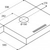 Inventum AKO6015RVS onderbouw afzuigkap 60 cm - Afzuigcapaciteit 350 m3/h - Geschikt voor grote keuken - 3 standen - Ledspots - Luchtafvoer en recirculatie - RVS
