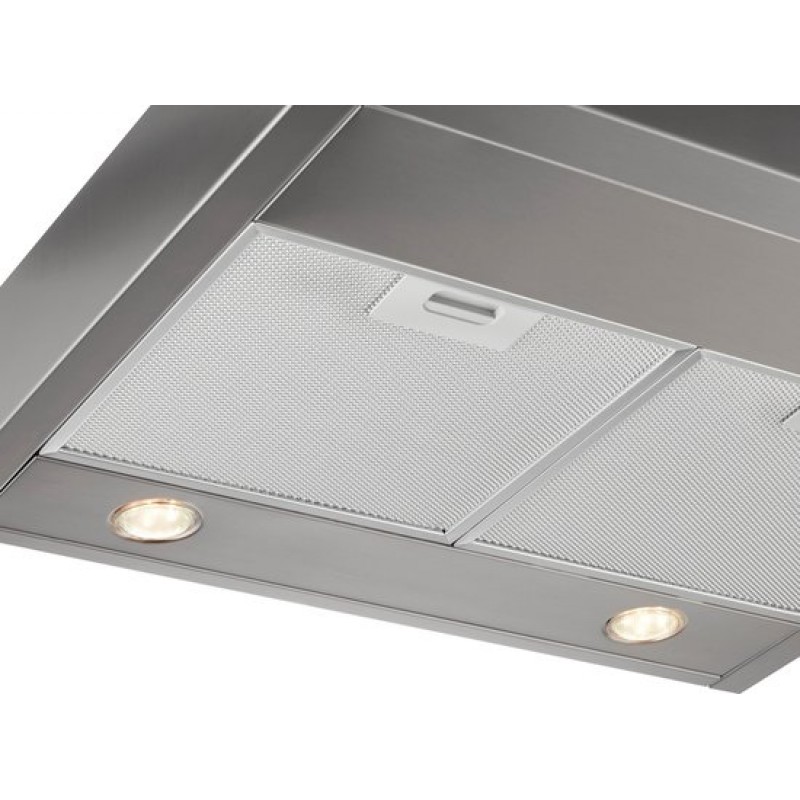 Inventum AKO6015RVS onderbouw afzuigkap 60 cm - Afzuigcapaciteit 350 m3/h - Geschikt voor grote keuken - 3 standen - Ledspots - Luchtafvoer en recirculatie - RVS