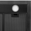 Inventum AKP6000ZWA wandschouw afzuigkap 60 cm - Afzuigcapaciteit 435 m3/h - Geschikt voor grote keuken - 3 standen - Ledspots - Luchtafvoer en recirculatie - Zwart