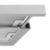 Inventum AKV6004RVS vlakscherm afzuigkap 60 cm - Afzuigcapaciteit 325 m3/h - Geschikt voor grote keuken - 3 standen - Ledspots - Luchtafvoer en recirculatie - RVS