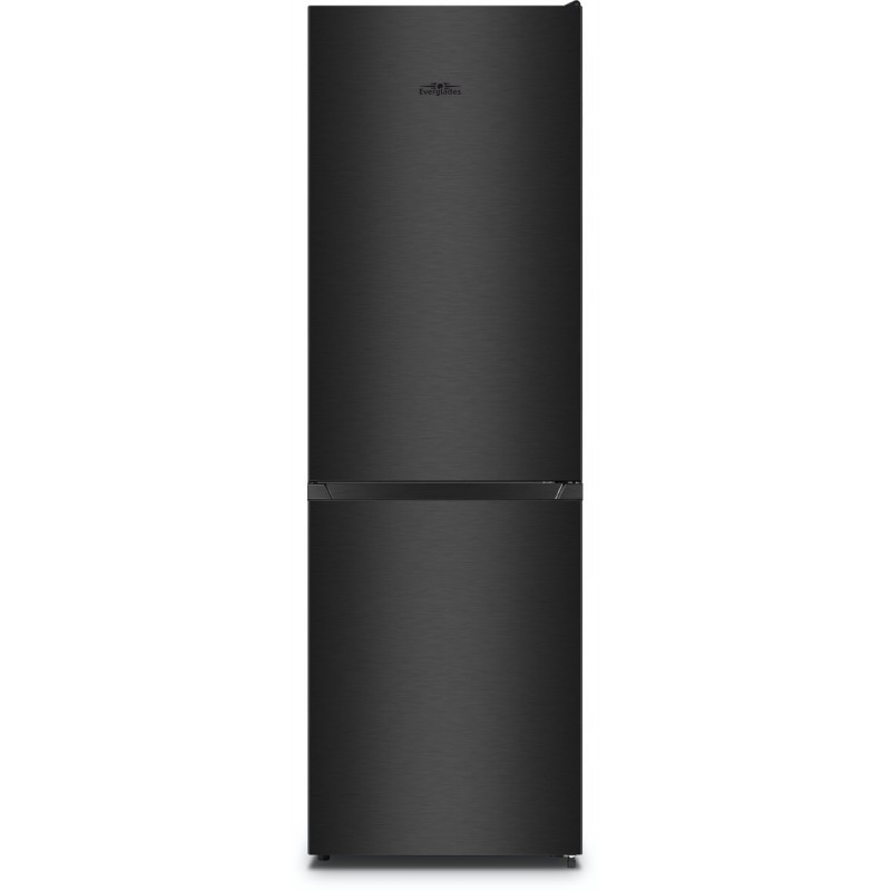 Everglades EVUD4150A - Koel-Vriescombinatie - A Klasse - Dark Inox - 304 Liter - Total No Frost 
