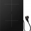 Inventum IKI3008 inbouw inductiekookplaat 30 cm - 1-fase - 2 kookzones - Boost - Timer - Kinderslot - Randloos - Elektrische kookplaat 2 pits - Zwart