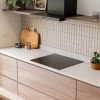 Inventum IKI6008MAT matte inbouw inductiekookplaat 60 cm - 1-fase - 4 kookzones - Boost - Timer - Kinderslot - Randloos - Elektrische kookplaat 4 pits - Mat Zwart