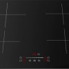 Inventum IKI6028 inbouw inductiekookplaat 60 cm - 1- of 2-fase - 4 kookzones - Boost - Timer - Kinderslot - Randloos - Elektrische kookplaat 4 pits - Zwart