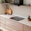 Inventum IKI6035 inbouw inductiekookplaat 60 cm - 1- of 2-fase - 4 kookzones - Bridgefunctie - Boost - Timer - Kinderslot - Facetrand voorzijde - Elektrische kookplaat 4 pits - Zwart