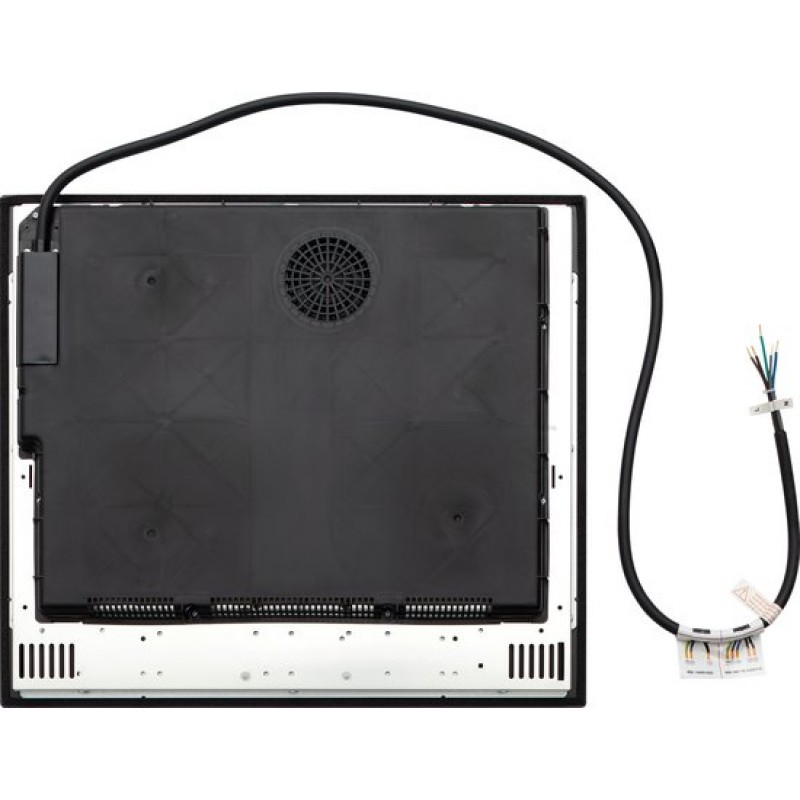 Inventum IKI6035 inbouw inductiekookplaat 60 cm - 1- of 2-fase - 4 kookzones - Bridgefunctie - Boost - Timer - Kinderslot - Facetrand voorzijde - Elektrische kookplaat 4 pits - Zwart
