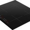 Inventum IKI6035 inbouw inductiekookplaat 60 cm - 1- of 2-fase - 4 kookzones - Bridgefunctie - Boost - Timer - Kinderslot - Facetrand voorzijde - Elektrische kookplaat 4 pits - Zwart