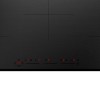 Inventum IKI9035MAT matte inbouw inductiekookplaat 90 cm - 2-fase - 5 kookzones - 2x Bridgefunctie - Boost - Timer - Kinderslot - Facetrand voorzijde - Elektrische kookplaat 5 pits - Mat Zwart