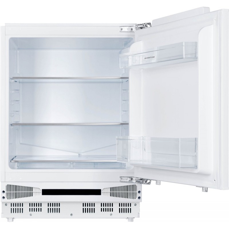 Inventum IKK0822D 82 cm onderbouw koelkast - Koeler - Zeer stil - Led-verlichting - Deur op deur - 135 liter - 3 plateaus - Wit