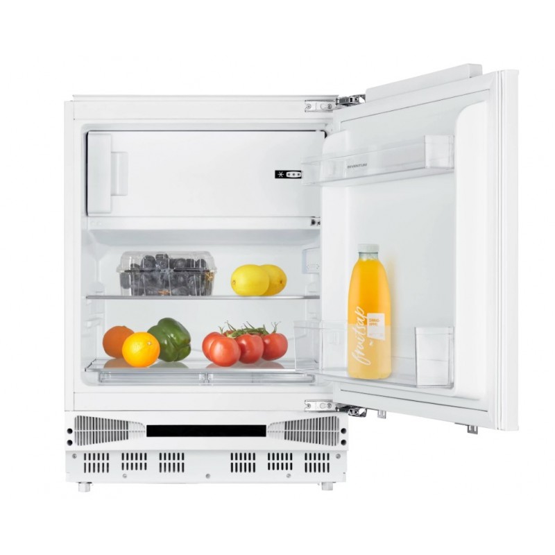 Inventum IKV0822D onderbouw koelkast 82 cm - Vriesvak - 111 liter - 2 plateaus - Deur op deur - Wit