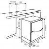 Inventum IKV0822D onderbouw koelkast 82 cm - Vriesvak - 111 liter - 2 plateaus - Deur op deur - Wit