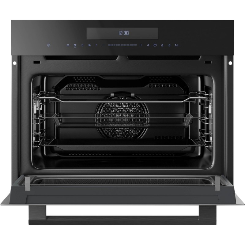 Inventum IMC4535GT - Inbouw combi-oven - Hetelucht - Magnetron - Grill - 50 liter - 45 cm hoog - Tot 250 graden - Zwart - Beste Koop Maart 2026
