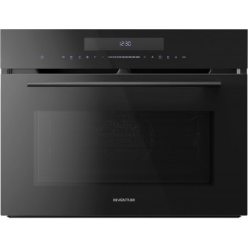 Inventum IMC4535GT - Inbouw combi-oven - Hetelucht - Magnetron - Grill - 50 liter - 45 cm hoog - Tot 250 graden - Zwart - Beste Koop Maart 2026