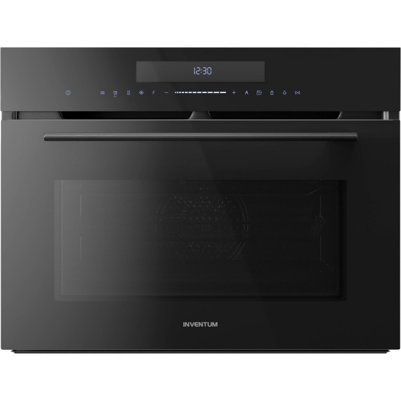 Inventum IMC4535GT - Inbouw combi-oven - Hetelucht - Magnetron - Grill - 50 liter - 45 cm hoog - Tot 250 graden - Zwart - Beste Koop Maart 2026