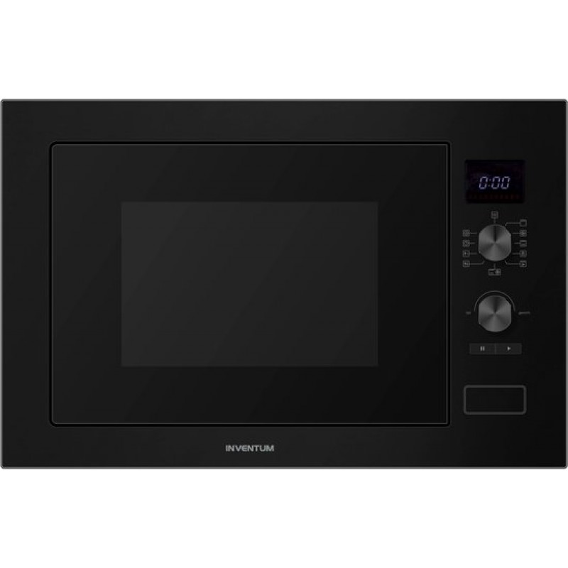 Inventum IMC6032FZWA Inbouw combimagnetron - 32L - 1000W - 38cm - Hetelucht- en grillfunctie - Zwart