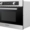 Inventum IMC6044RK - Inbouw combi-oven - Hetelucht - Magnetron - Grill - 44 liter - 45 cm hoog - Tot 230 graden - RVS/Zwart
