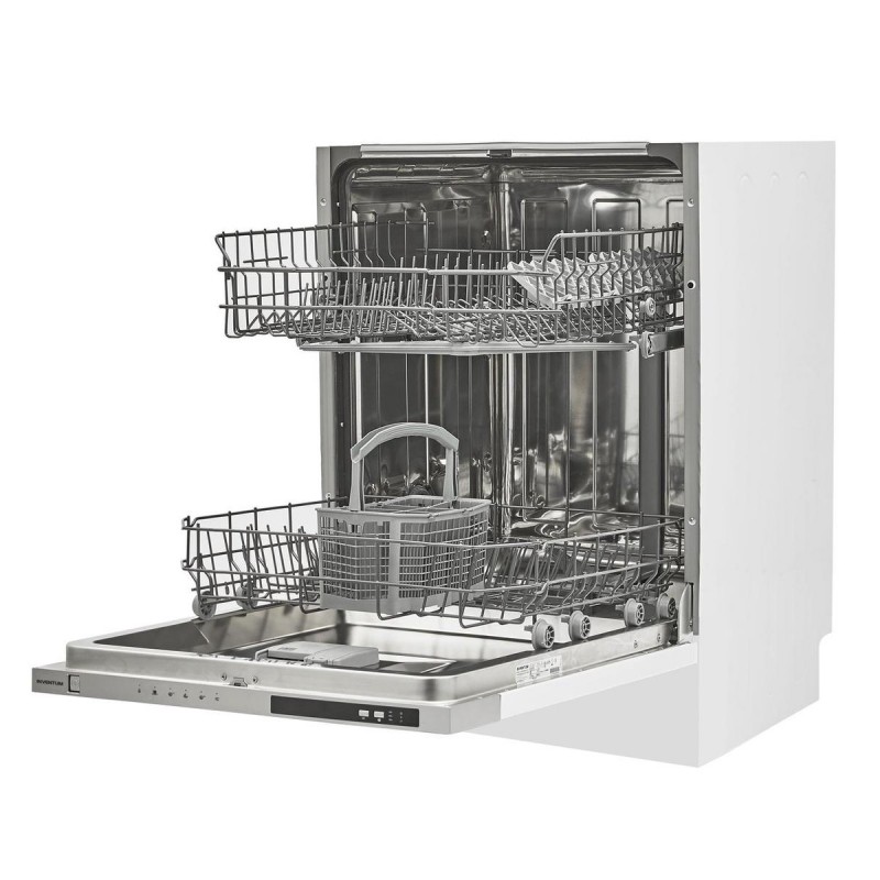 Inventum IVW6008AXL inbouw vaatwasser - 13 couverts - Volledig integreerbaar - Extra ruim - Bestekmand - 6 programma’s - Max nishoogte 91 cm - Startuitstel - Energielabel D