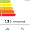 Inventum KV1851B No Frost energiezuinige koel-vriescombinatie - 185cm hoog - 334L - Zeer stil: 35 dB - Superkoelen - Supervriezen - Vrijstaand - Zwart