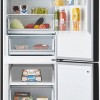 Inventum KV1851B No Frost energiezuinige koel-vriescombinatie - 185cm hoog - 334L - Zeer stil: 35 dB - Superkoelen - Supervriezen - Vrijstaand - Zwart