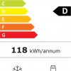 Inventum KV600 tafelmodel koelkast energiezuinig - 136 liter - Met vriesvak - 60 cm breed - Led-verlichting - Energielabel D - Vrijstaand - Wit
