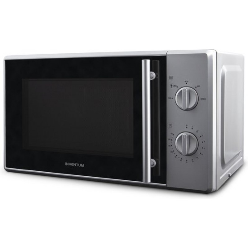 Inventum MN205SZ Solo magnetron - 20L - 700W - Ontdooifunctie - Zilver