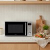 Inventum MN207S Solo magnetron - 20L - 800W - 8 kookprogramma's - Display - Ontdooifunctie - Zilver