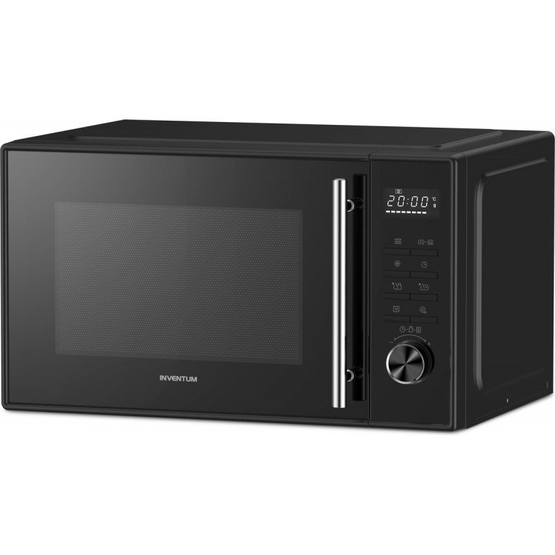 Inventum MN237CB - Vrijstaande combimagnetron - Heteluchtoven - Grill - 23 liter - 900 watt - 10 kookprogramma's - Zwart