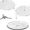 Inventum MN237CB - Vrijstaande combimagnetron - Heteluchtoven - Grill - 23 liter - 900 watt - 10 kookprogramma's - Zwart