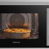 Inventum MN237CS Combimagnetron - 23L - 900W - Hetelucht- en grillfunctie - 10 kookprogramma's - 4 combistanden - Ontdooifunctie - Kinderslot - Zilver