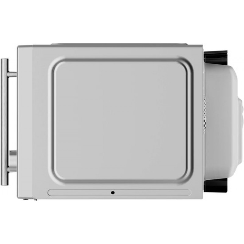 Inventum MN237CS Combimagnetron - 23L - 900W - Hetelucht- en grillfunctie - 10 kookprogramma's - 4 combistanden - Ontdooifunctie - Kinderslot - Zilver