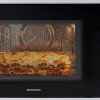 Inventum MN305C - Vrijstaande combimagnetron - Heteluchtoven - Grill - 30 liter - 900 watt - 10 kookprogramma's - RVS/Zwart