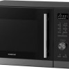 Inventum MN327CB Combimagnetron - 32L - 1000W - Hetelucht- en grillfunctie - Met draaispit - 10 programma's - 4 combistanden - Ontdooifunctie - Zwart