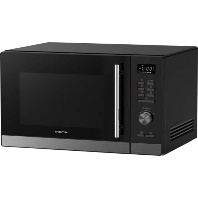 Inventum MN327CB Combimagnetron - 32L - 1000W - Hetelucht- en grillfunctie - Met draaispit - 10 programma's - 4 combistanden - Ontdooifunctie - Zwart
