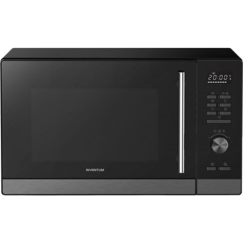 Inventum MN327CB Combimagnetron - 32L - 1000W - Hetelucht- en grillfunctie - Met draaispit - 10 programma's - 4 combistanden - Ontdooifunctie - Zwart
