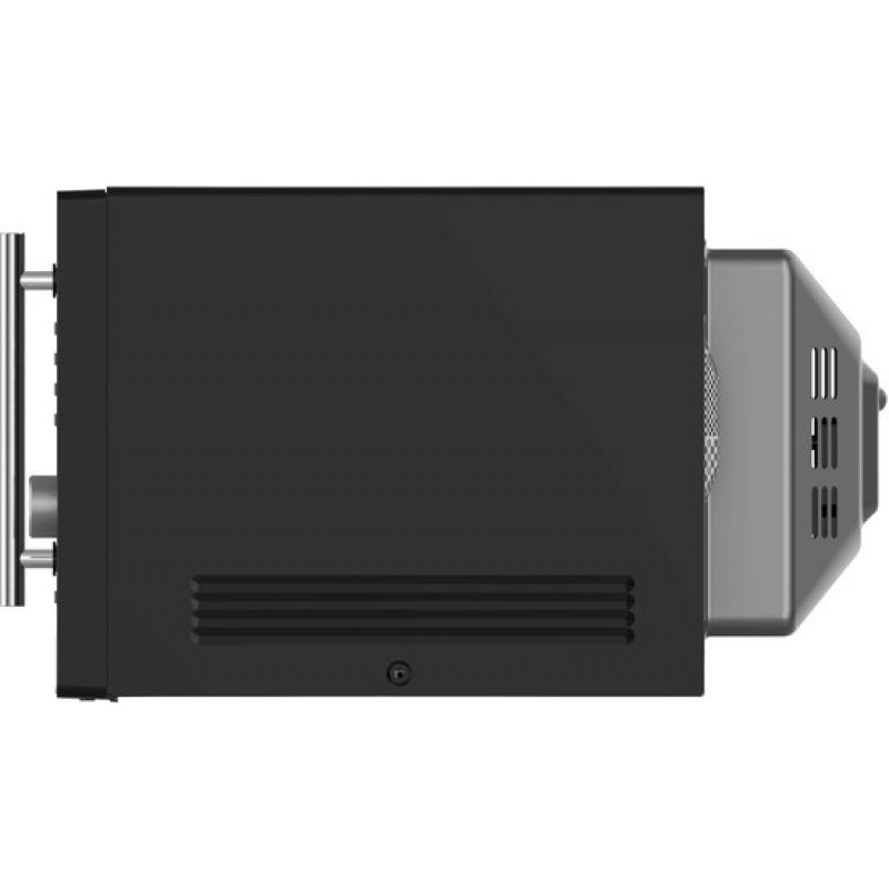 Inventum MN327CB Combimagnetron - 32L - 1000W - Hetelucht- en grillfunctie - Met draaispit - 10 programma's - 4 combistanden - Ontdooifunctie - Zwart