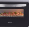 Inventum OV207B - Vrijstaande heteluchtoven - 20 liter - 1350 watt - 6 programma's - Zwart