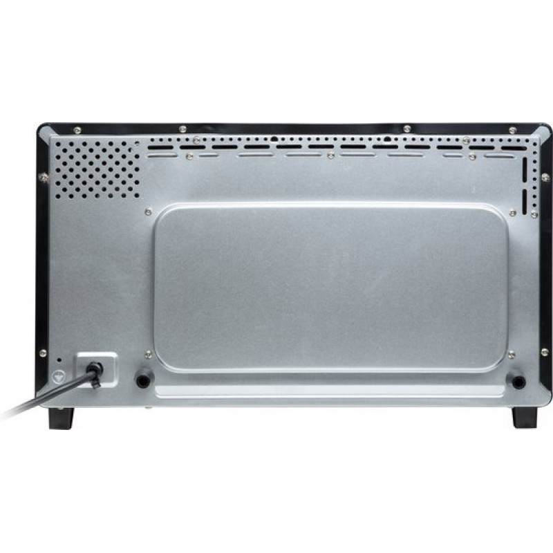 Inventum OV207B - Vrijstaande heteluchtoven - 20 liter - 1350 watt - 6 programma's - Zwart
