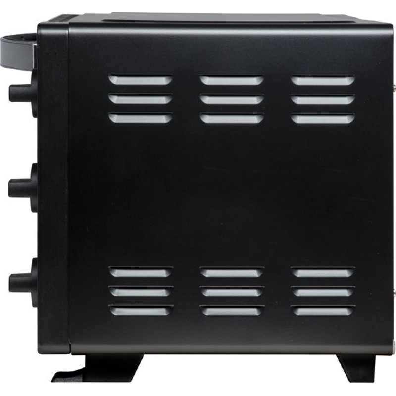 Inventum OV207B - Vrijstaande heteluchtoven - 20 liter - 1350 watt - 6 programma's - Zwart