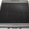 Inventum VFI5042RVS - Vrijstaand inductie fornuis - Elektrische oven - 4 kookzones - 50 cm - 65 liter - RVS/Zwart