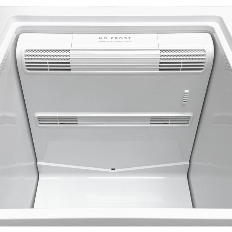 Inventum VK980W No Frost vrieskist - 233 liter - 98,6 cm breed - Supervriezen - Geschikt voor garage tot -15°C - Digitale thermostaat - 1 opbergkorf - Diepvrieskist - Wit