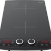 Inventum VKI3010ZWA inductie kookplaat 30 cm - 2 kookzones - 1-fase plug en play - Timer - 10 standen - 2900 W - Vrijstaand - Zwart