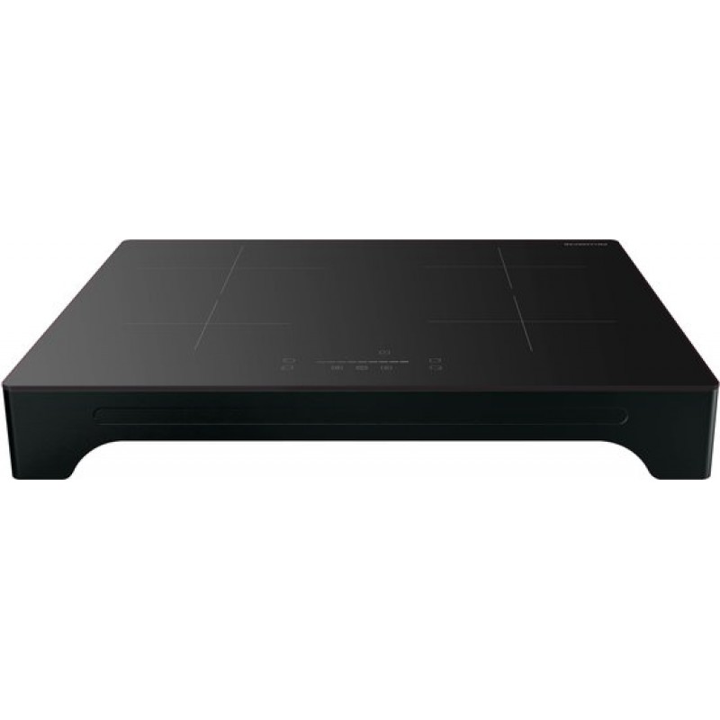 Inventum VKI6010ZWA inductie kookplaat 4 kookzones - 59 cm - 1-fase plug en play - Boost - Timer - Kinderslot - Tot 2600 W - Vrijstaand - Zwart