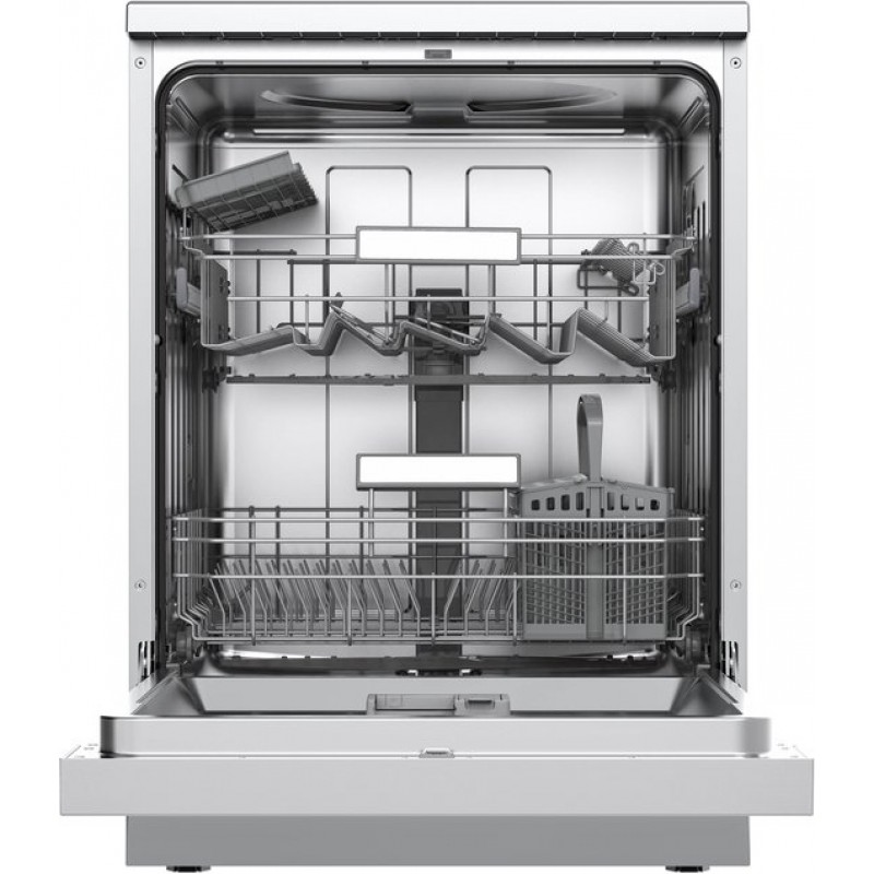 Inventum VVW6036AS Vaatwasser - 14 couverts - Bestekmand - 44 dB - 7 programma's - Deur opent automatisch - Startuitstel - Energielabel C - Vrijstaand - RVS