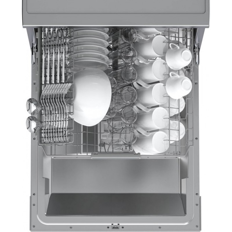 Inventum VVW6036AS Vaatwasser - 14 couverts - Bestekmand - 44 dB - 7 programma's - Deur opent automatisch - Startuitstel - Energielabel C - Vrijstaand - RVS