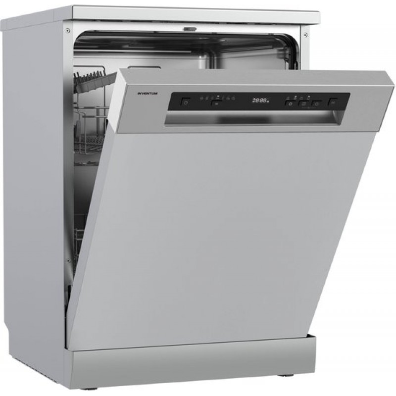 Inventum VVW6036AS Vaatwasser - 14 couverts - Bestekmand - 44 dB - 7 programma's - Deur opent automatisch - Startuitstel - Energielabel C - Vrijstaand - RVS